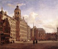 Heyden, Jan van der - The New Town Hall in Amsterdam